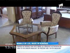 Mobilă de lux fabricată în România