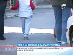 Piteşti: O mamă şi bebeluşul ei, atacați de o femeie bolnavă