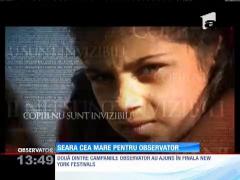 New York Festvals îşi desemnează în această seară câştigătorii