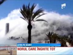 VIDEO! Norul care înghite tot