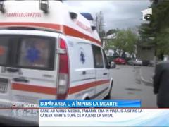 Un tânar din Târgovişte s-a aruncat de la etaj