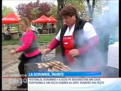 Sute de bucureșteni au dat năvală la Festivalul Scrumbiei din Capitală