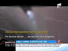 Cursa cu taxiul în Capitală, o adevărată aventură