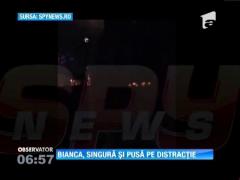 Bianca Drăguşanu, singură și pusă pe distracție