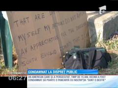 Condamnat la dispreț public