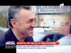 Numerologie: Secretul din tăbliţă de înmatriculare