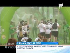 Cursă colorată, la Paris