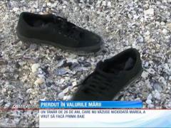 UPDATE / Tânăr dispărut în valurile mării
