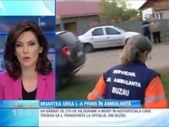 Viaţa la 270 de kilograme a fost o povară prea grea pentru un bărbat din Buzău