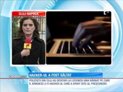 Hacker-ul care ar fi spart site-ul preşedinţiei a fost prins