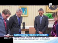 Moment de reculegere pentru victimele atentatelor de la Boston