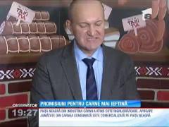 Reprezentanţii din industria cărnii promit o ieftinire cu 15%