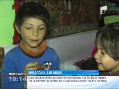 Este primul Paşte cu zâmbete pentru Amar!