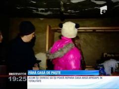 Poliţist rămas fără casă de Paște