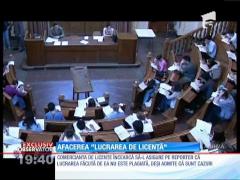 Afacerea ”lucrarea de licență”
