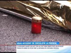 Accident rutier grav, în Predeal