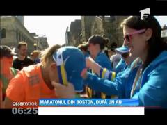 Ediţia din acest an a maratonului din Boston s-a încheiat fără incidente
