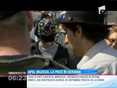 Un pianist italian vrea să aducă pacea prin muzică, în estul Ucrainei