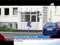 Româncă de 14 ani, spaima poliţiştilor germani