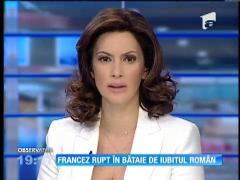 Francez rupt în bătaie de iubitul român