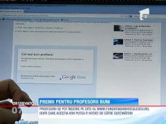 Premii pentru profesorii buni