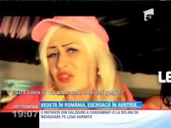 Vedetă în România, escroacă în Austria