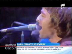 Trupa Oasis, pregătită de revenire