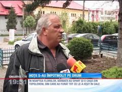 Doi hoți s-au împotmolit pe drum
