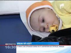 Vreau să ajut! Daria s-a născut cu probleme grave de sănătate