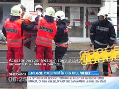 Explozie puternică în centrul Vienei