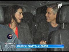 George Clooney s-a logodit