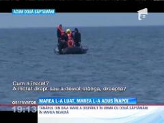 Trupul tânărului care a dispărut în apele mării a fost adus de valuri