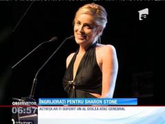 Probleme de sănătate pentru Sharon Stone