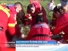 Adolescent electrocutat în Gara de Est din Ploiești