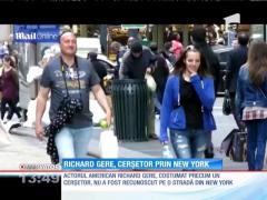 Richard Gere, cerşetor prin New York
