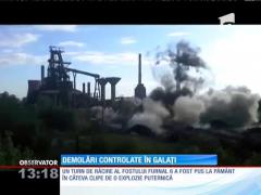 Demolări controlate în Galaţi