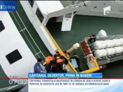 Feribot Coreea de Sud: Căpitanul dezertor, prins în boxeri