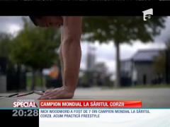 Special! Campionul mondial la săritul corzii