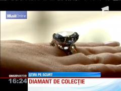 Cel mai scump inel de logodnă: 17 milioane de euro pentru cel mai mare diamant albastru