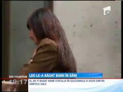 Ofițeri sub acoperire declară: Leo de la Strehaia a băgat bani în sânii domnişoarelor