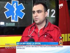 O cursă off-road s-a terminat într-o prăpastie de 20 de metri pentru un lituanian