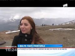 Unii au decis să se refugieze de 1 Mai în munţi. Iată cum au petrecut