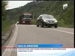 Restricții de circulație în Defileul Jiului din cauza hoților de semafoare