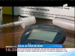 Cancerul, diabetul, afecţiunile pulmonare și cardiace, boli ale stilului de viaţă
