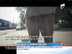 UPDATE: Tânăr de 21 de ani împuşcat de 7 ori şi aruncat apoi dintr-un taxi