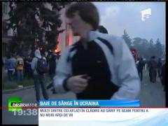 UPDATE: Baie de sânge în Ucraina. Peste 40 de oameni au murit