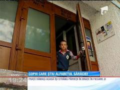 Destine triste: Patru frați din București au învăţat să mascheze foamea şi suferinţa