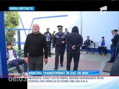 Arbitru din Liga a 4-a, desfigurat de suporteri în timpul unui meci