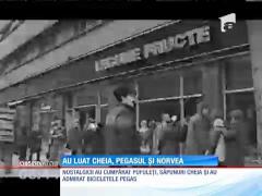 Un lanţ de supermarketuri a amenajat un sector cu produse ale anilor '80