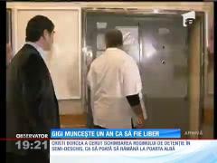 Gigi Becali munceşte un an că să fie liber